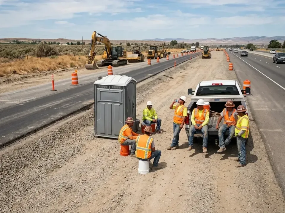 highway-road-construction-crew-007 — frequently asked questions, Porta Potty and Restroom Rentals in Atmore, AL